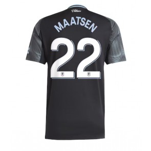 Aston Villa Ian Maatsen #22 Udebanetrøje 2025-26 Kortærmet